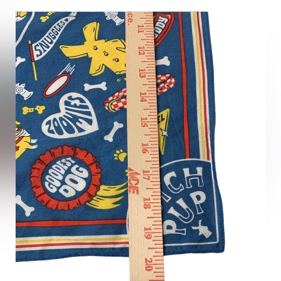 Dutch Bros Dutch Pup Bandana Scarf DB RARE 1992 NEW National Dog Day - Picture 6 of 9